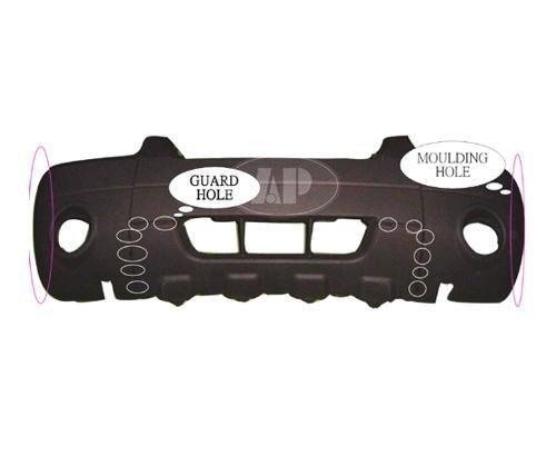 2005-2007 Ford Escape Front Bumper , FO1000570. Angle view for visual reference.