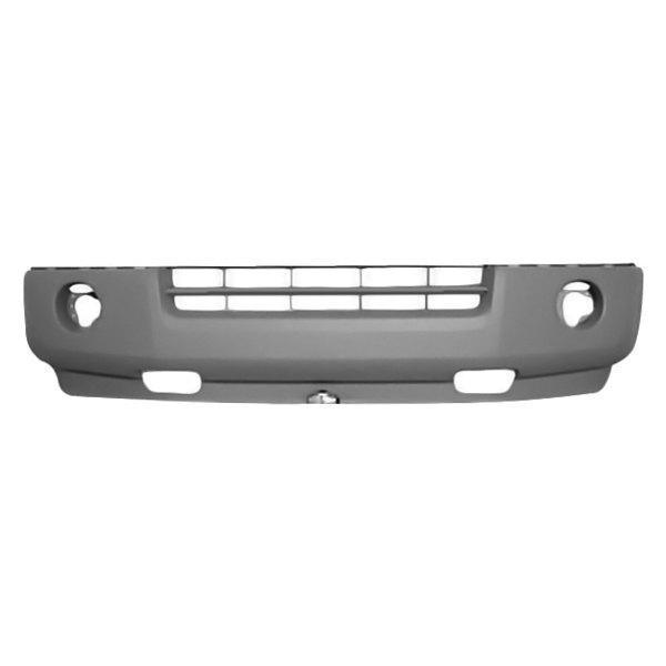 2007-2014 Ford Expedition Max Front Lower Bumper Primed Xlt Without Appearance Pkg , FO1000631. Angle view for visual reference.