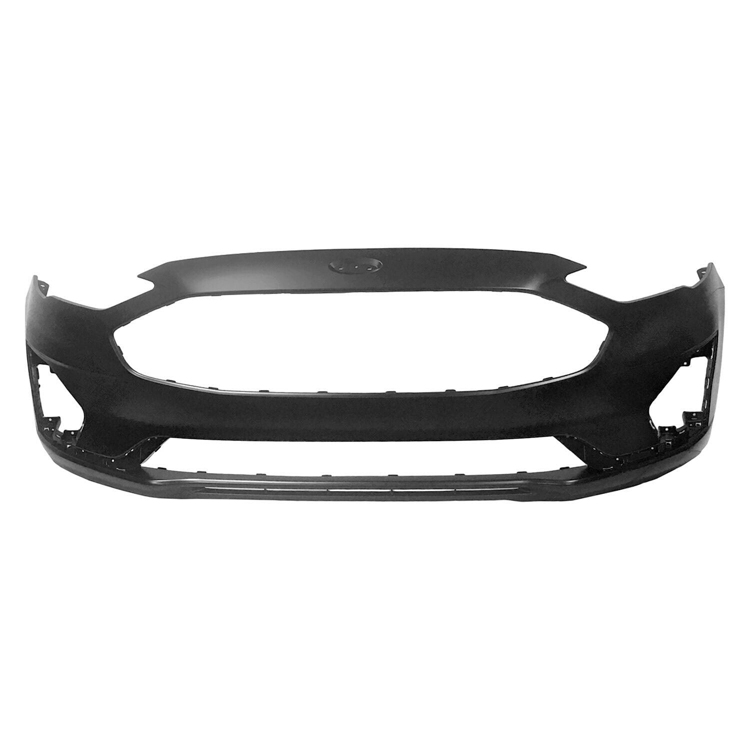 2019-2020 Ford Fusion Hybrid Front Bumper Primed Without Tow Hook/Sensor , FO1000757. Perfect fit and finish.
