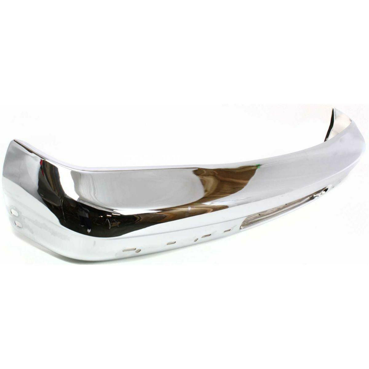 1992-2007 Ford Van Ford Econoline Front Bumper Face Bar Chrome , FO1002348. Precision fitment for collision repair.