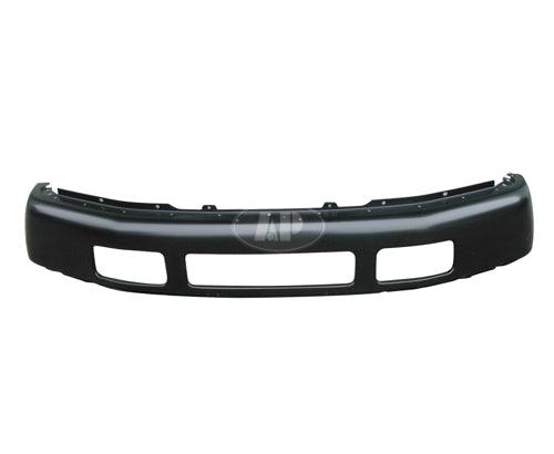 2005 Ford Excursion Front Bumper Primed Without Flare , FO1002393. Durable and impact-resistant.
