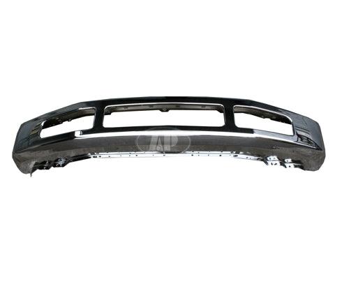 2008-2010 Ford F250 Front Bumper Face Bar Primed , FO1002403. Side view of the replacement part.