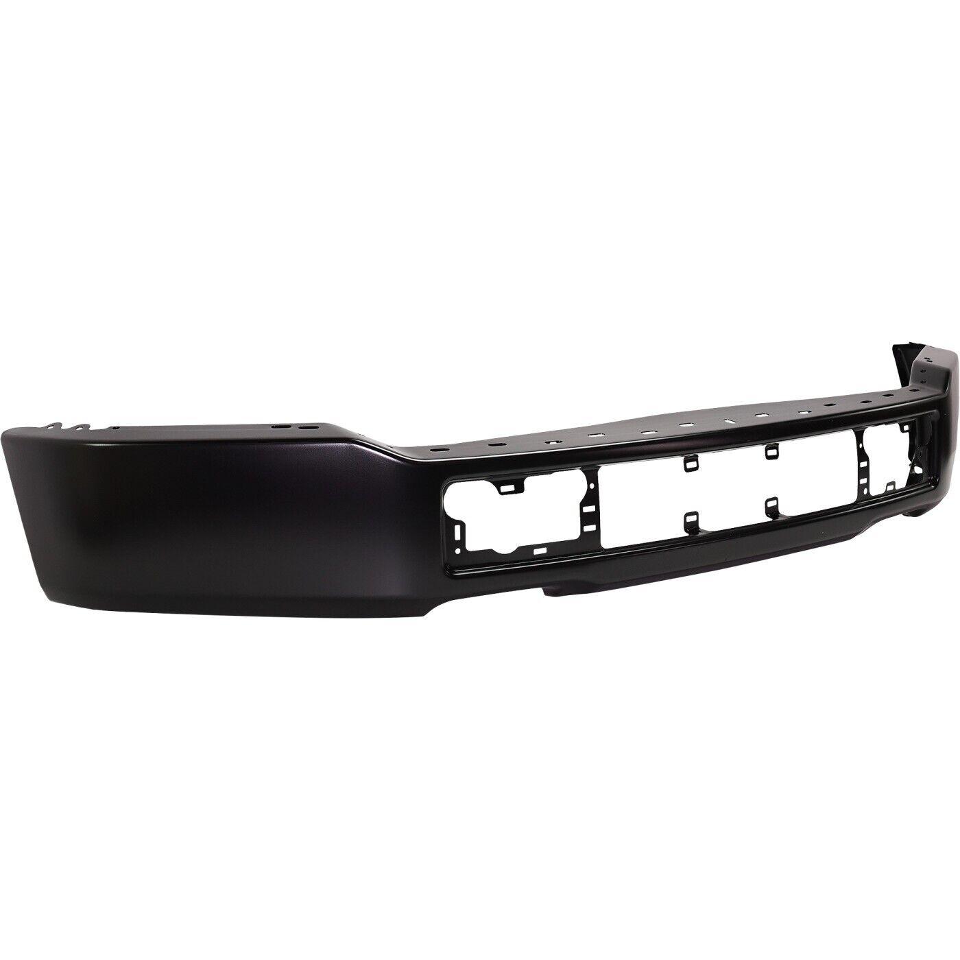 2018-2020 Ford F150 Front Bumper Face Bar Black Without Fog Lamp , FO1002428. Designed for OEM alignment.