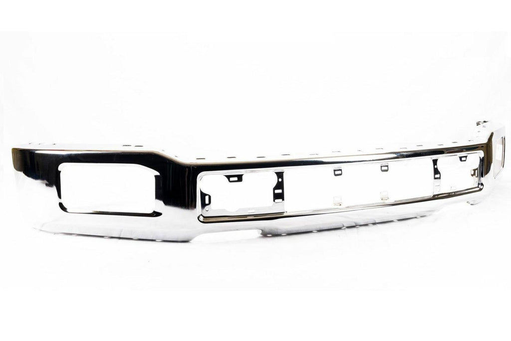 2018-2020 Ford F150 Front Bumper Face Bar Chrome With Fog Lamp , FO1002430. Professional-grade auto body part.