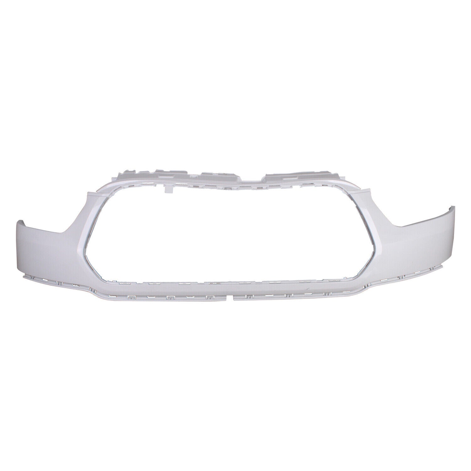 2017-2019 Ford Transit T-350 Wagon Front Upper Bumper Matte White , FO1014145. Factory-style replacement part.