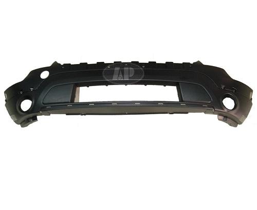 2013-2015 Ford Explorer Sport Front Lower Bumper Textured With Fog Lamp Hole , FO1015112. Angle view for visual reference.
