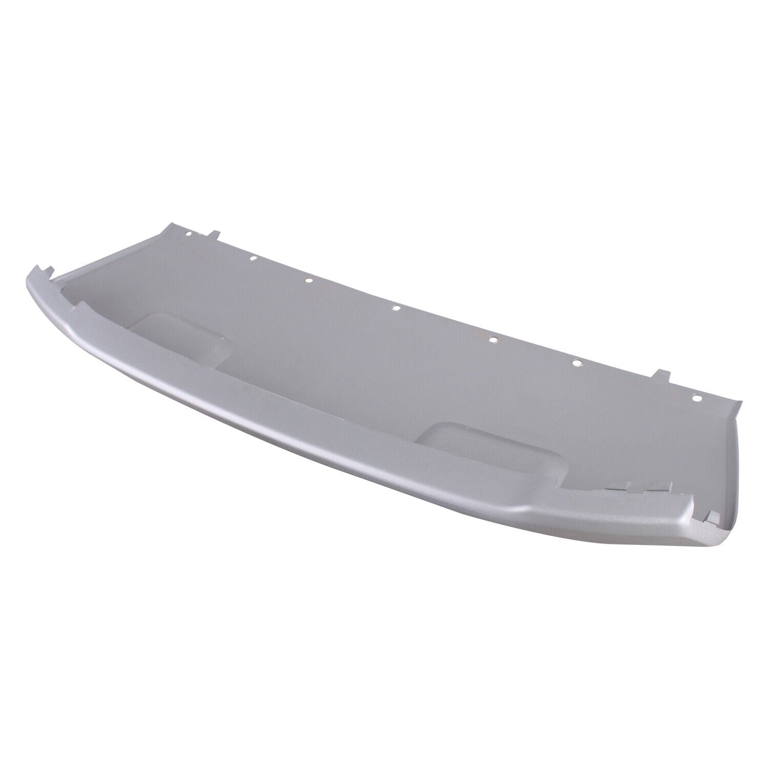 2018-2022 Ford Ecosport Valance Front Textured Silver Gray , FO1015142. Angle view for visual reference.