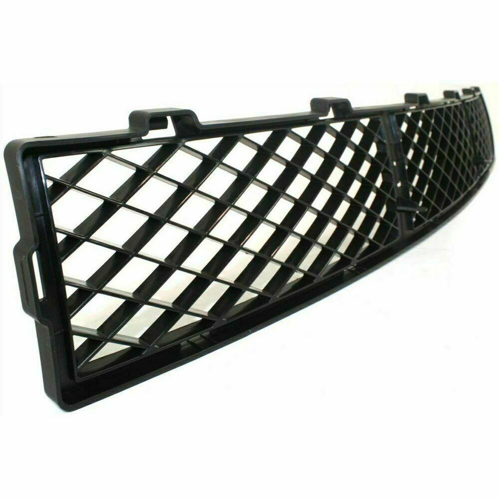 2008-2011 Ford Focus Grille Lower Matte Black Sdn 09-11 , FO1036124. Side view of the replacement part.
