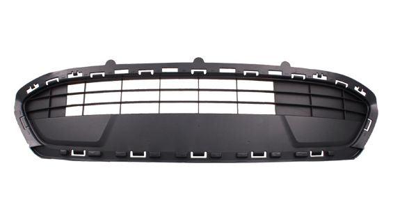 2011-2013 Ford Fiesta Sedan Grille Lower Center Gray Se Model , FO1036140. Precision fitment for collision repair.