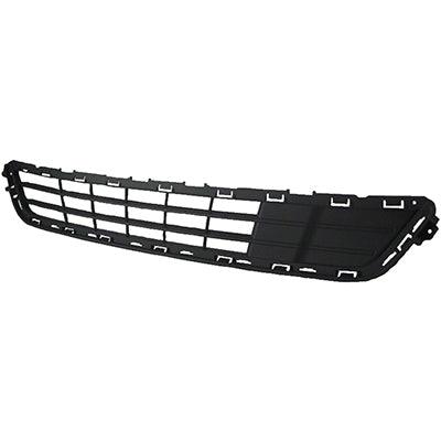 2013-2016 Ford Fusion Grille Lower Primed With Adaptive Cruise Control , FO1036150. Designed for OEM alignment.