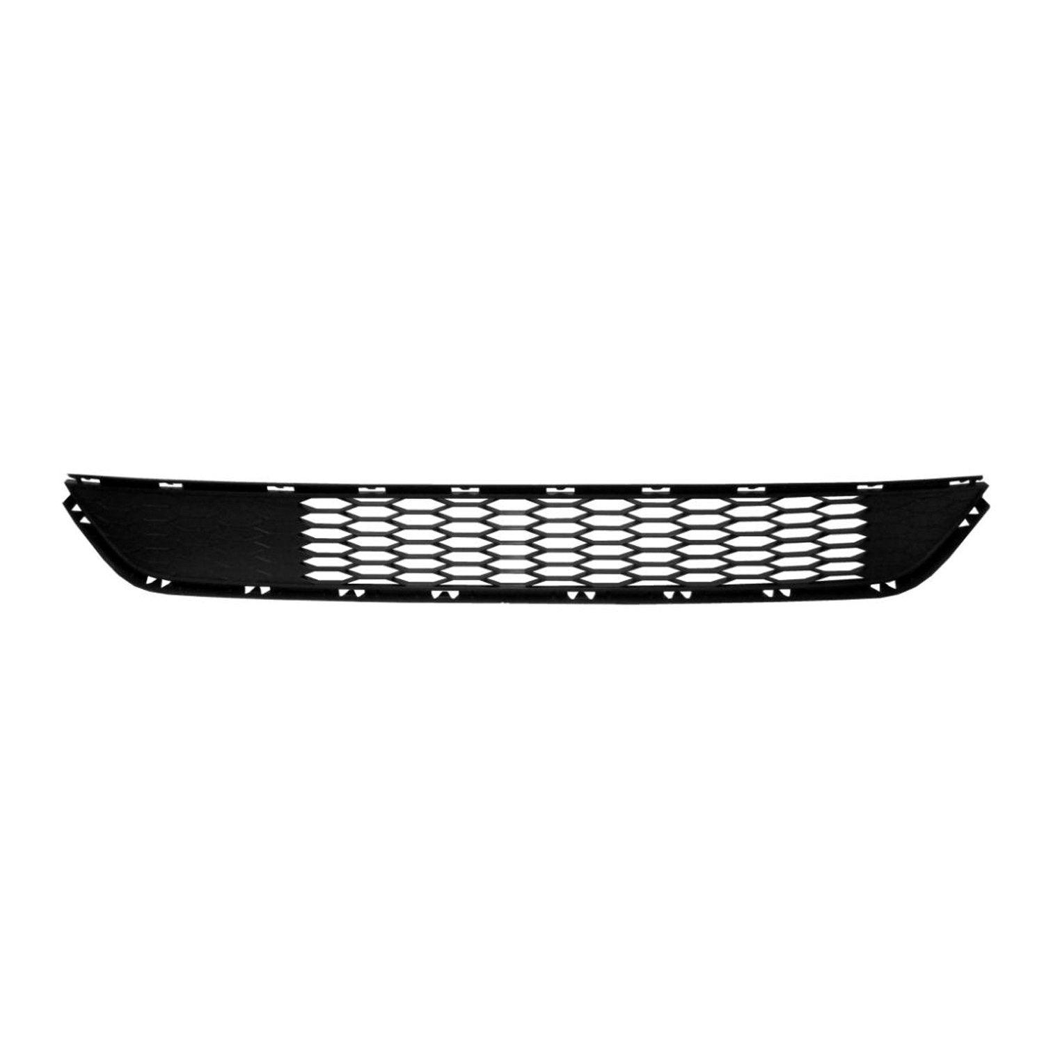 2015-2018 Ford Edge Grille Lower Without Block Heater With Adaptive Cruise , FO1036165. Installed view for reference.