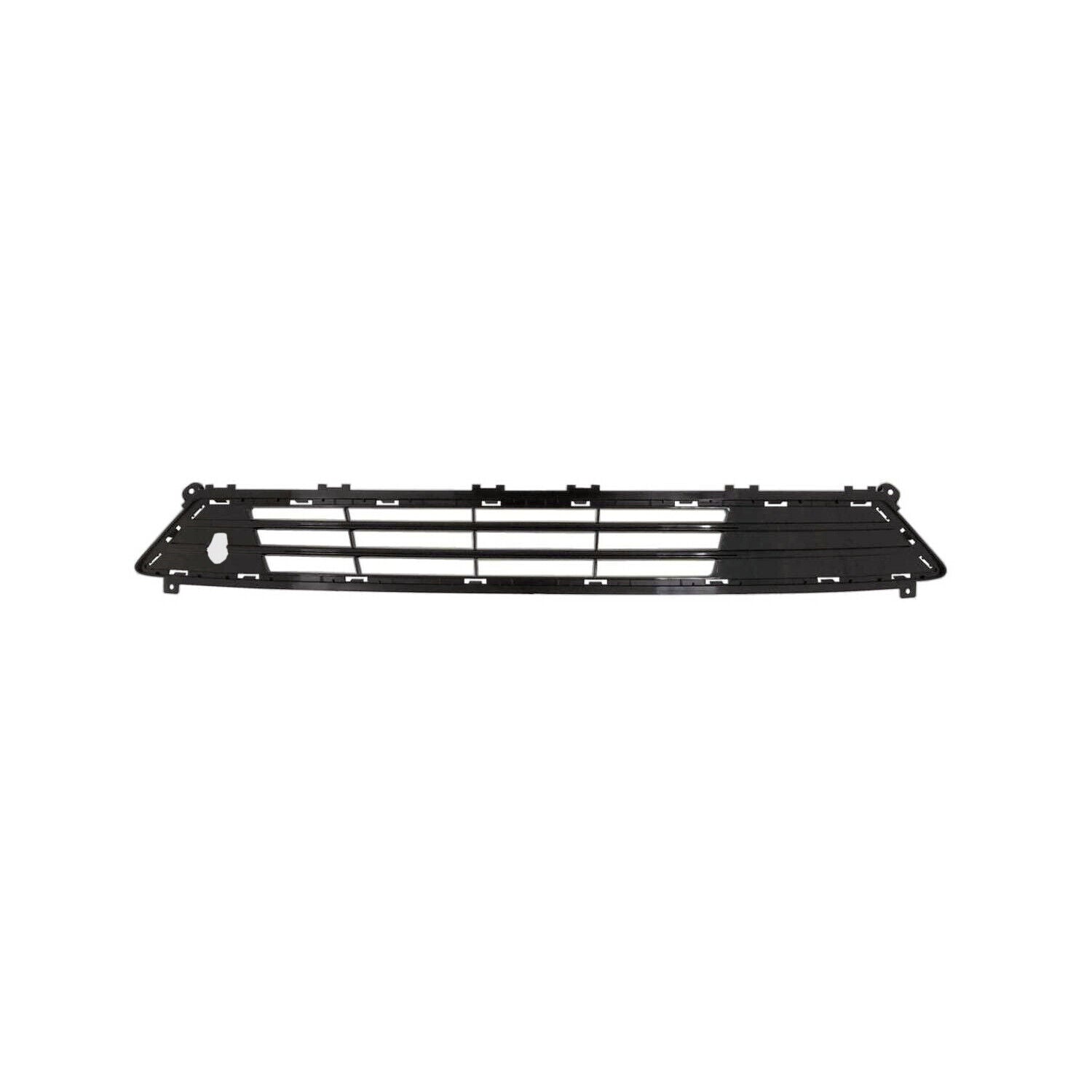 2019-2020 Ford Fusion Hybrid Grille Front Gloss Black With Engine Heater , FO1036188. Designed for OEM alignment.