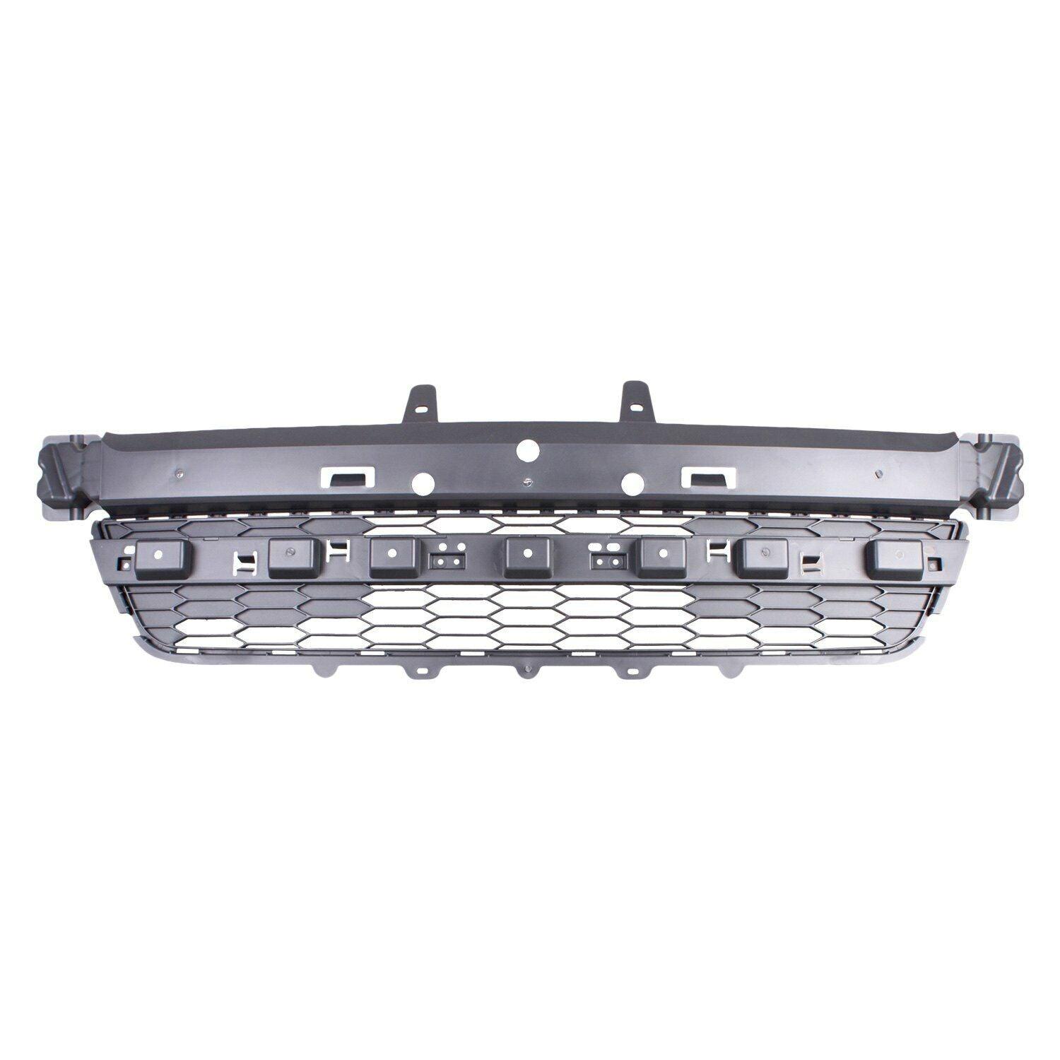 2015-2017 Ford Expedition El Grille Lower Matte Dark Gray , FO1036192. Exact fit for vehicle restoration.