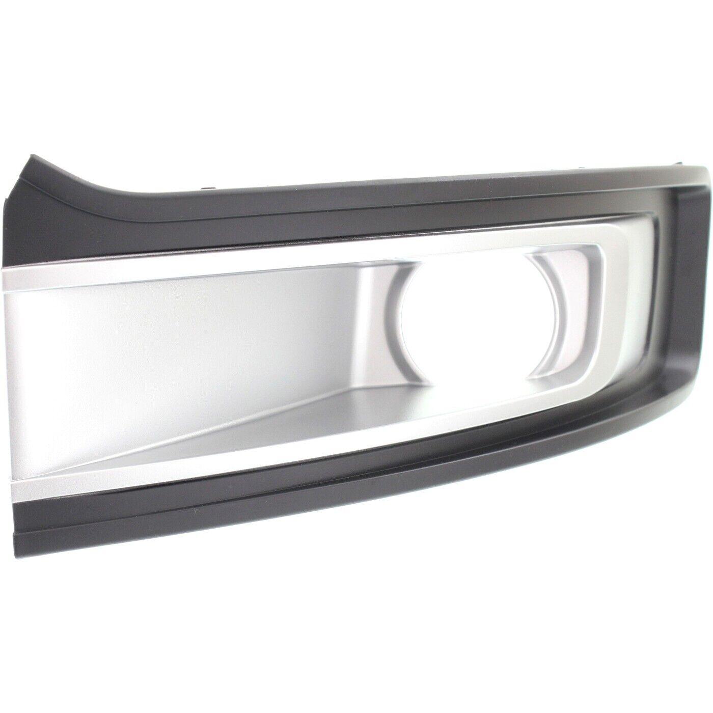2013-2019 Ford Flex Fog Lamp Bezel Front Driver Side Silver Black , FO1038130. Lightweight yet durable construction.