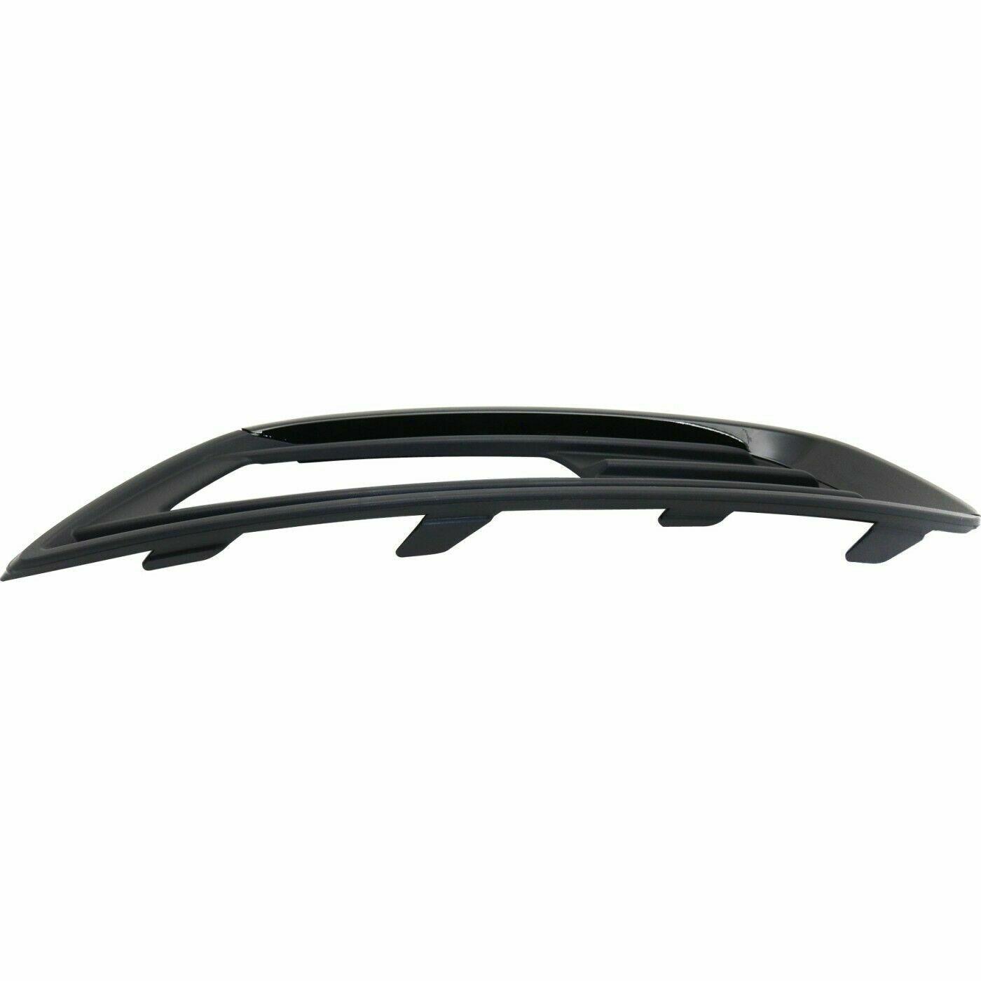 2015-2018 Ford Focus Fog Lamp Bezel Front Driver Side , FO1038158. Side view of the replacement part.