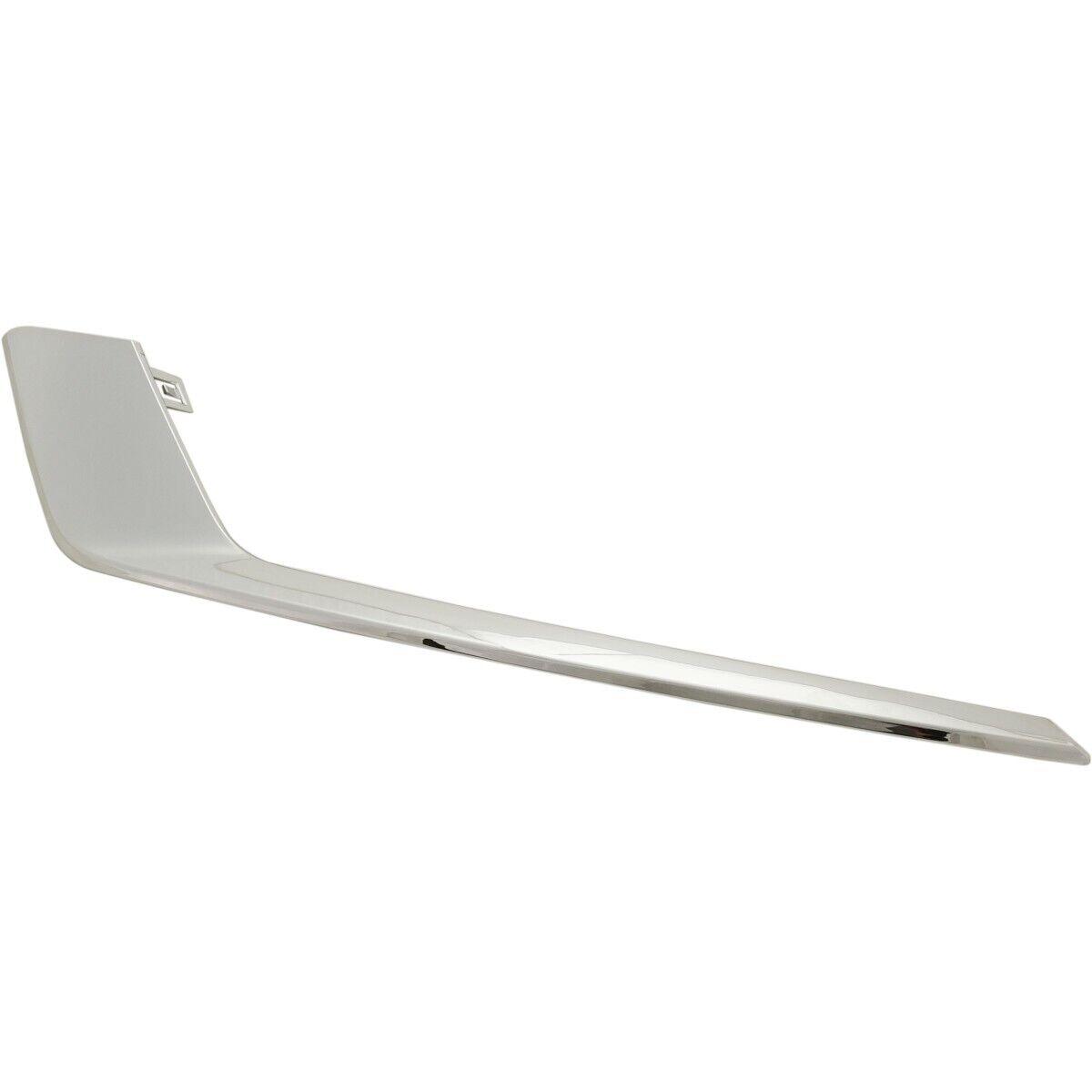 2017-2018 Ford Fusion Energi Fog Lamp Trim Front Driver Side Chrome , FO1038170. OEM-quality exterior component.