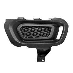 2019-2023 Ford Ranger Fog Lamp Cover Front Driver Side Textured Black , FO1038189. High-strength and long-lasting.