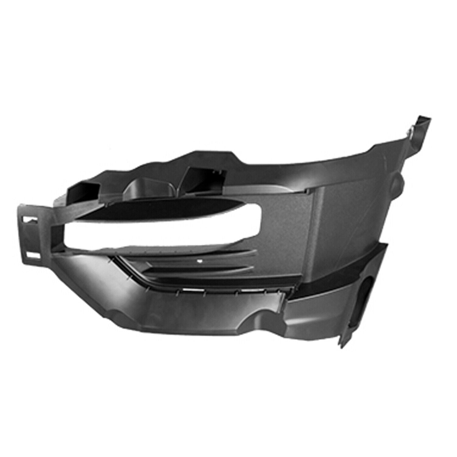 2020-2023 Ford Explorer Police Interceptor Fog Lamp Bezel Front Driver Side Black , FO1038194. Direct fit for easy installation.