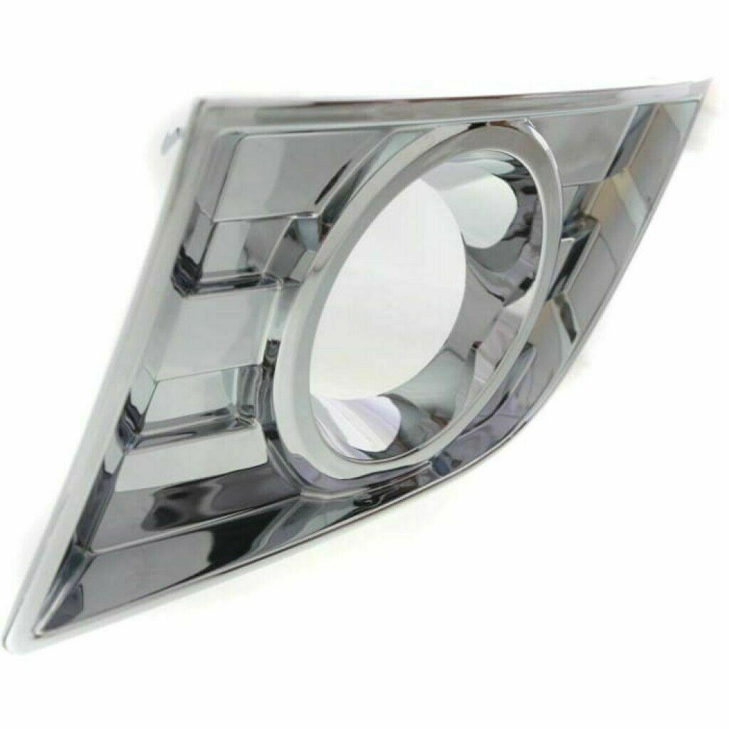 2007-2010 Ford Edge Fog Lamp Bezel Front Passenger Side Chrome , FO1039107. Durable and impact-resistant.
