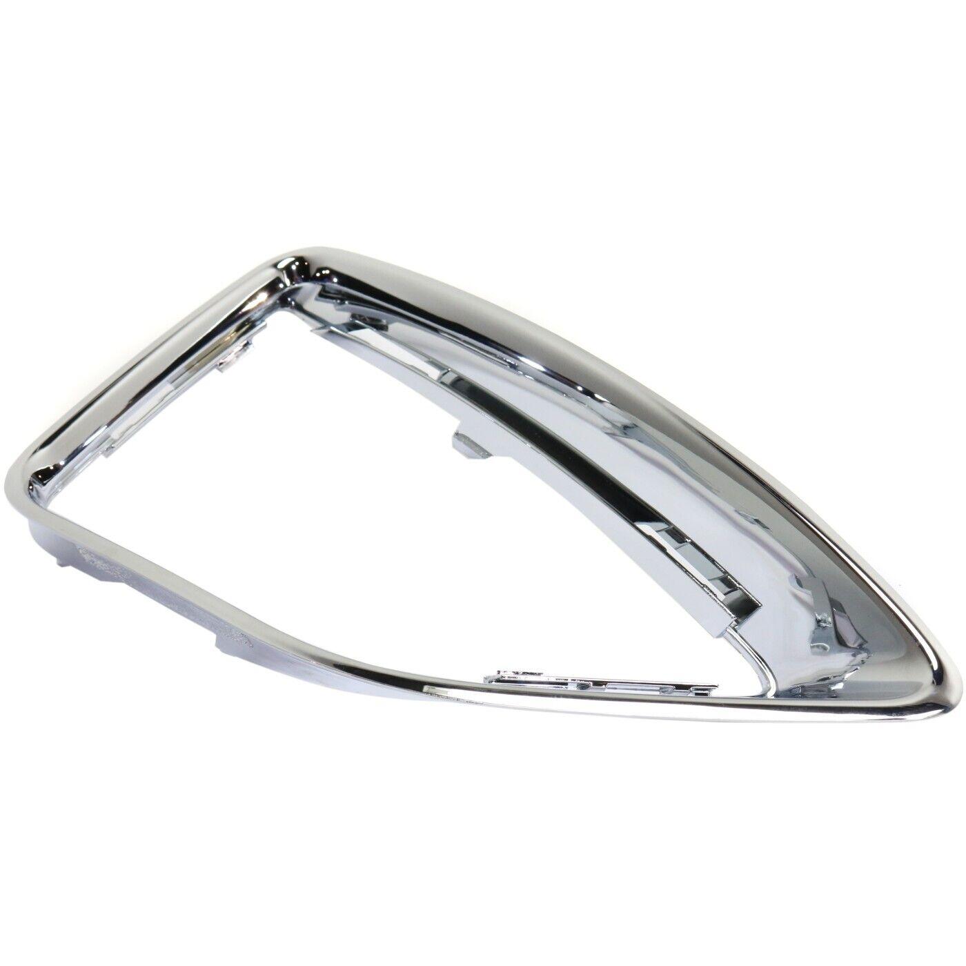 2010-2012 Ford Fusion Hybrid Fog Lamp Surearound Moulding Front Passenger Side , FO1039139. Factory-style replacement part.