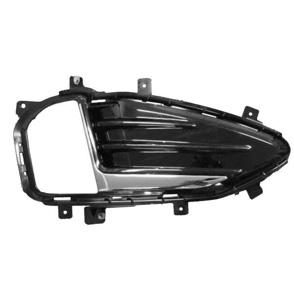 2019-2023 Ford Edge ST Fog Lamp Bezel Front Passenger Side , FO1039188. Exact fit for vehicle restoration.