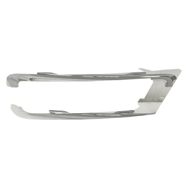 2022-2023 Ford Expedition Fog Lamp Trim Front Passenger Side Chrome , FO1039223. High-quality aftermarket part.