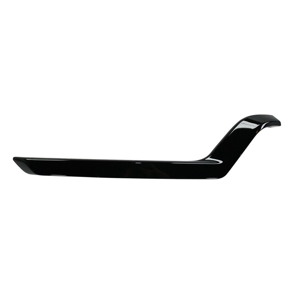 2018-2019 Ford Explorer Sport Bumper Molding Front Passenger Side Black , FO1047108. High-quality aftermarket part.