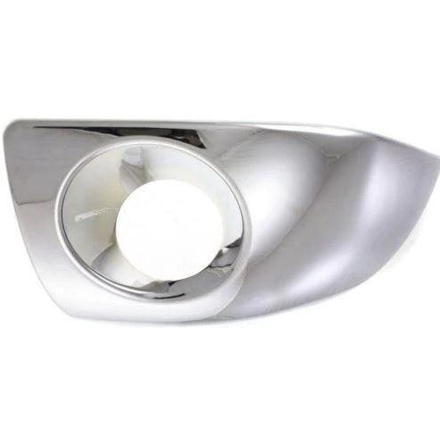 1999-2001 Ford Explorer Limited Fog Lamp Area Chrome Insert Driver Side Xlt , FO1058277. Designed for OEM alignment.