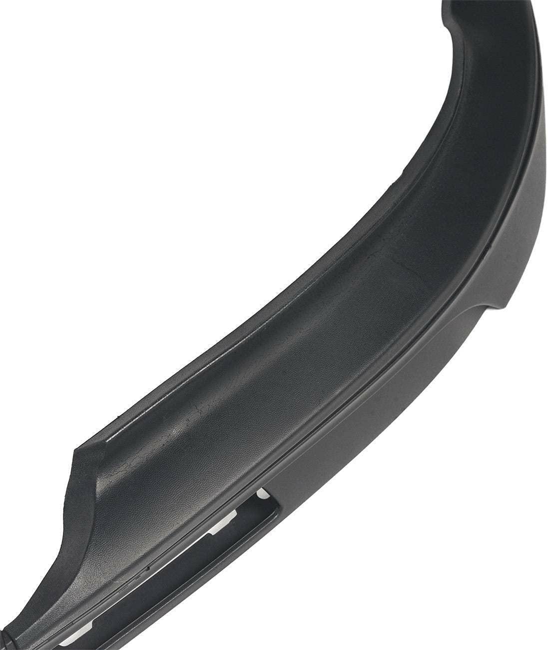 2016-2019 Ford Explorer Sport Valance Front Textured With Tow Hook Hole , FO1095269. Replacement part ready for install.