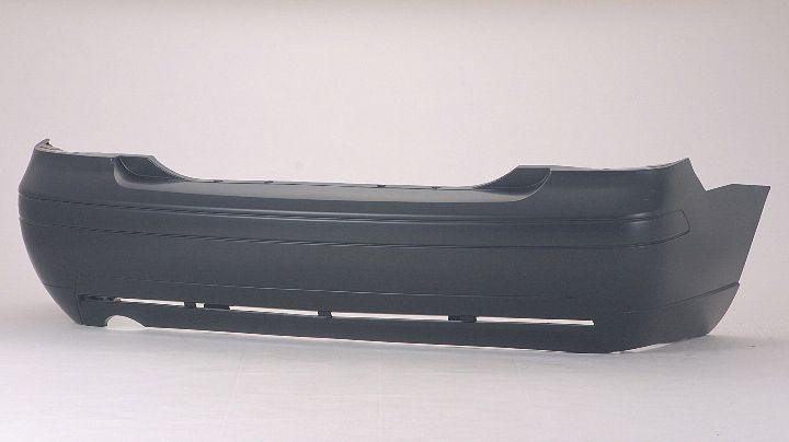 2005-2007 Ford Focus Rear Bumper Primed Sdn , FO1100385. Designed for OEM alignment.