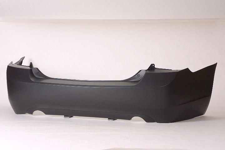 2006-2009 Ford Fusion Rear Bumper Primed 3.0L Without Sensor Hole , FO1100593. Factory-style replacement part.
