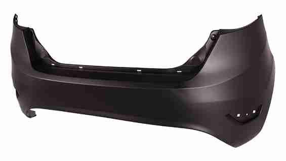 2011-2019 Ford Fiesta Hatchback Rear Bumper , FO1100701. OEM-style replacement.