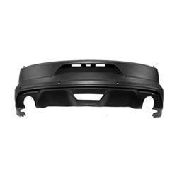 2015-2017 Ford Mustang Rear Bumper Primed With Sensor Hole , FO1100709. Made with quality materials.