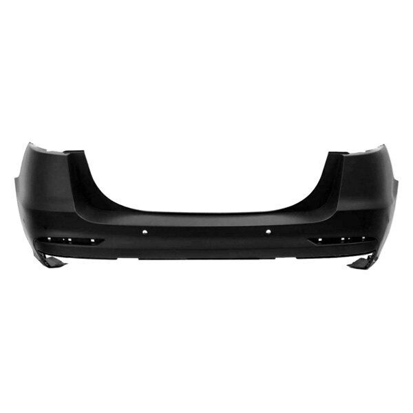 2019 Ford Fusion Sport Rear Bumper Primed With Sensor , FO1100757. Precision fitment for collision repair.