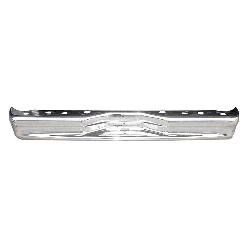 1992-2014 Ford Van Ford Econoline Rear Bumper Face Bar Chrome Without Sensor , FO1102272. Perfect fit and finish.