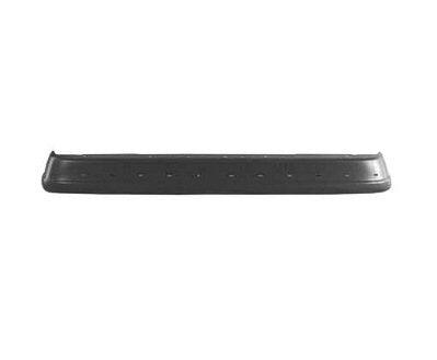 1992-2004 Ford Van Ford Econoline Rear Bumper Face Bar With Pad Hole Without Step , FO1102334. Installed view for reference.