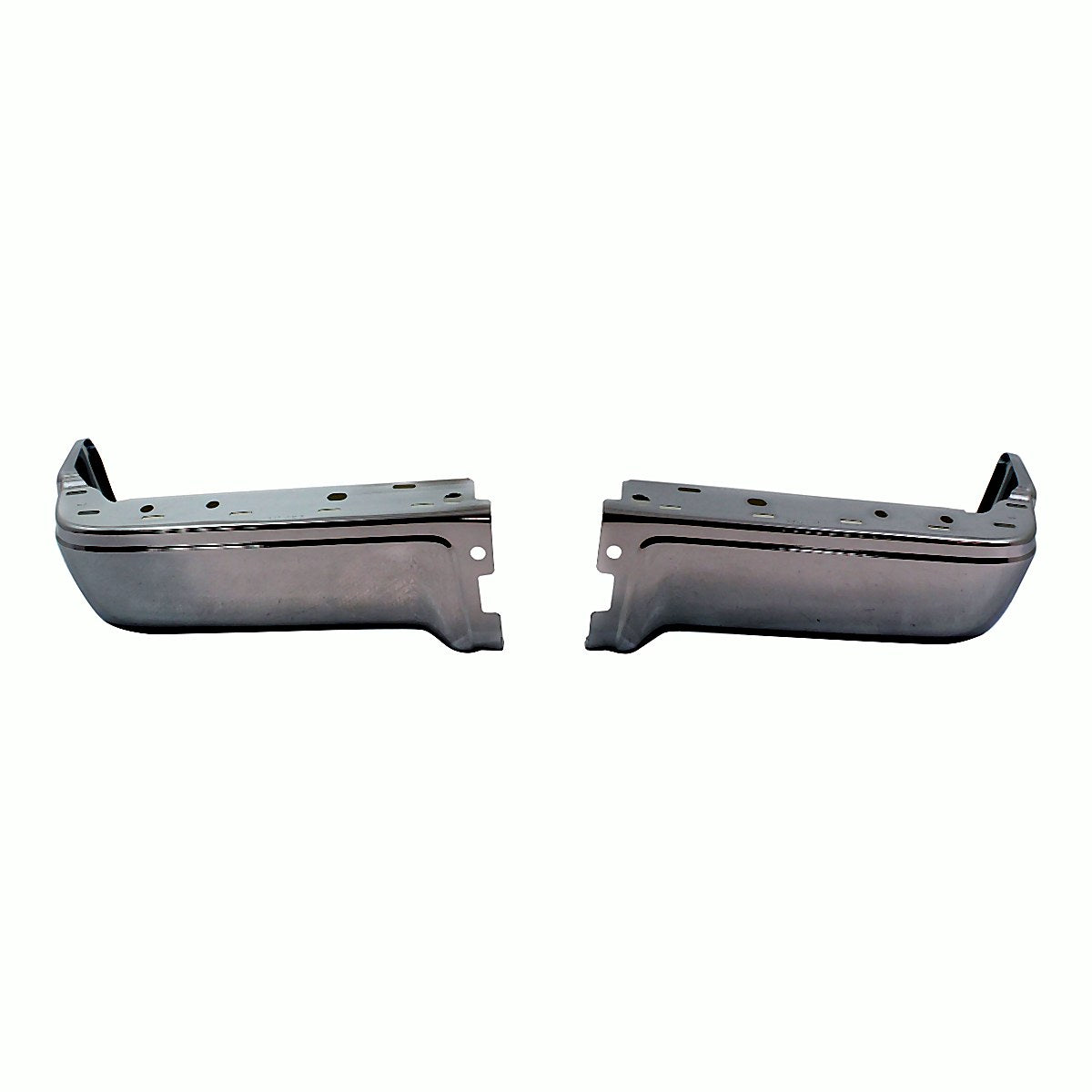 2009-2014 Ford F150 Rear Set Bumper Face, fo1102374. Front view.