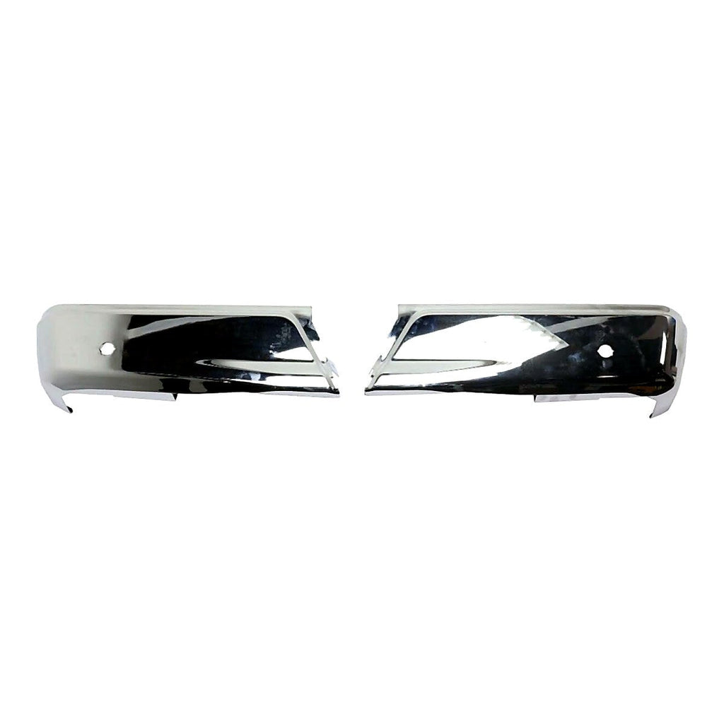 2018-2020 Ford F150 Police Responder Rear Set Bumper Face, fo1102381. Front view.