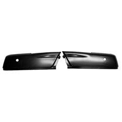 2018-2020 Ford F150 Police Responder Rear Bumper Face Bar Driver Side/Passenger Side (Set) Black With Sensor , FO1102383. Durable and impact-resistant.