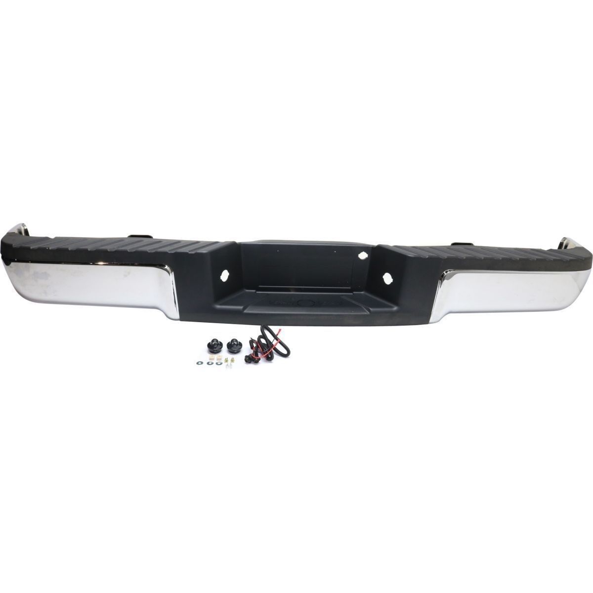 2009-2014 Ford F150 Rear Bumper Assy Chrome Without Towith Sensor , FO1103160. Direct fit for easy installation.
