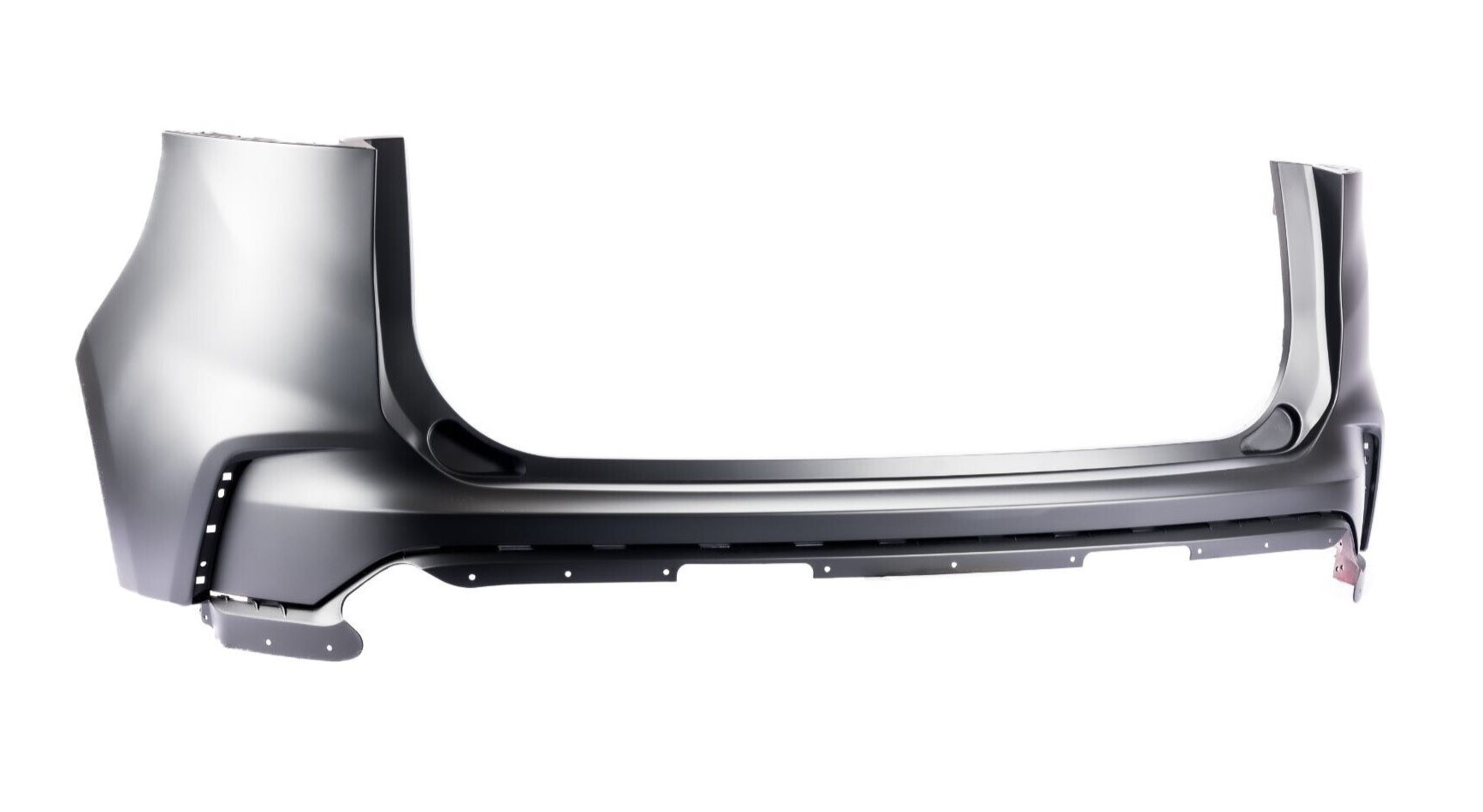 2019-2023 Ford Edge ST Rear Bumper Ptd Without Sensor , FO1114111. Side view of the replacement part.