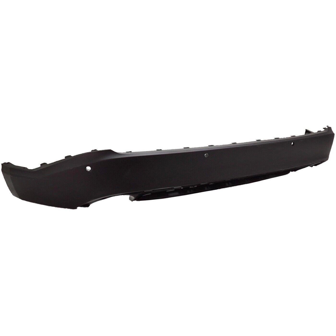 2015-2018 Ford Edge Rear Lower Bumper Textured , FO1115113. Side view of the replacement part.