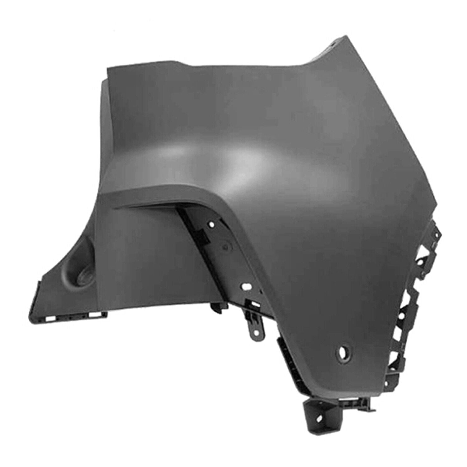 2020-2023 Ford Escape Hybrid Bumper Rear Passenger Side Primed With Sensor , FO1117105. Direct fit for easy installation.