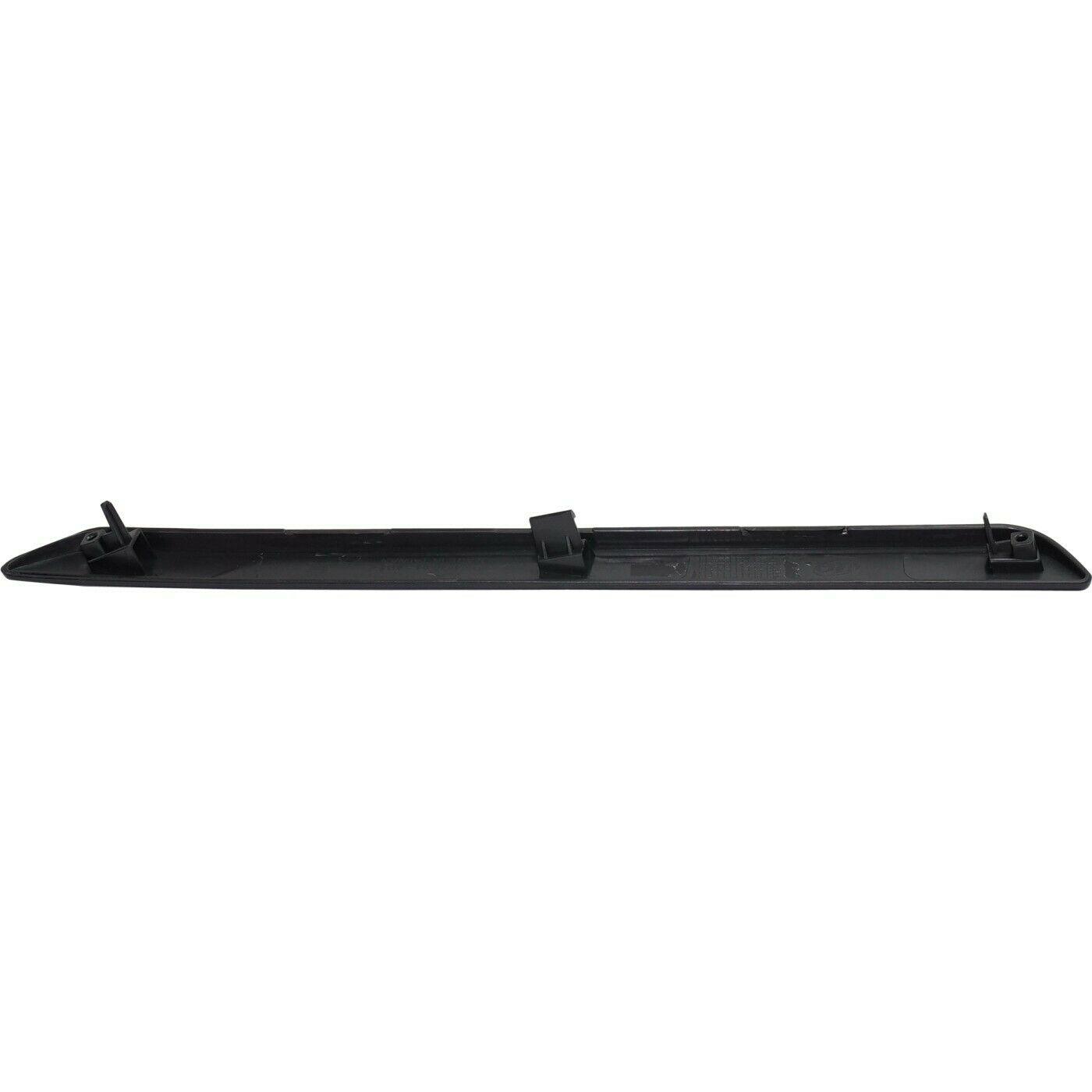 2018-2019 Ford Explorer Sport Bumper Moulding Rear Passenger Side Primed Black , FO1147103. Professional-grade auto body part.