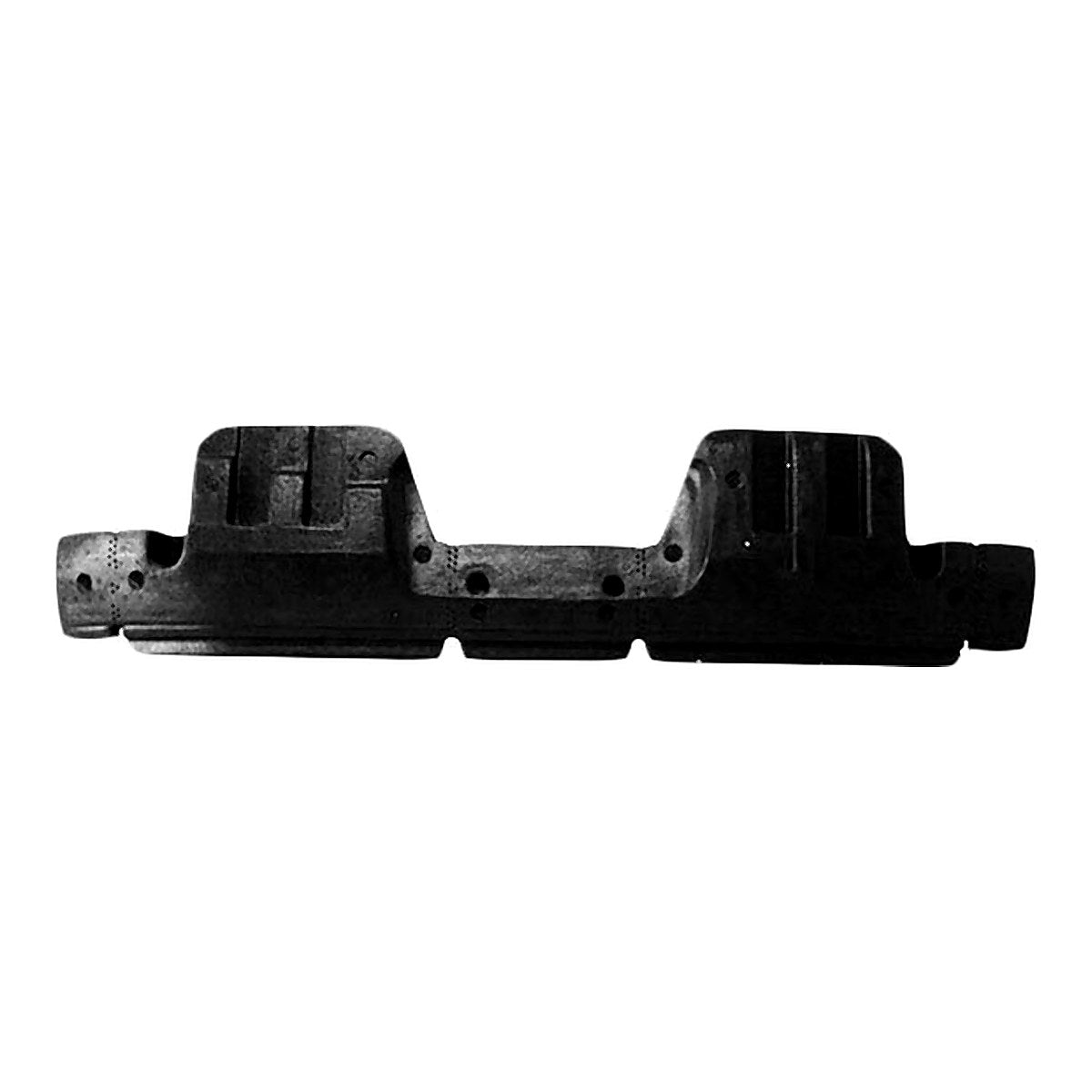2008-2011 Ford Focus Rear Absorber Rr, fo1170129. Front view.