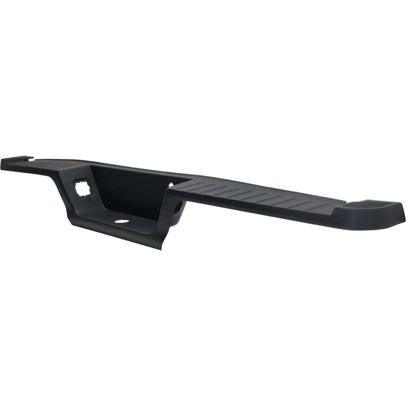 2015-2020 Ford F150 Bumper Step Pad Rear Black Without Sensor/Tow , FO1191142. Side view of the replacement part.