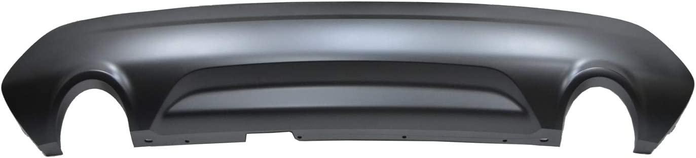 2017-2019 Ford Escape Valance Rear Primed Without Tow With Dual Exhaust , FO1195158. OEM-quality exterior component.