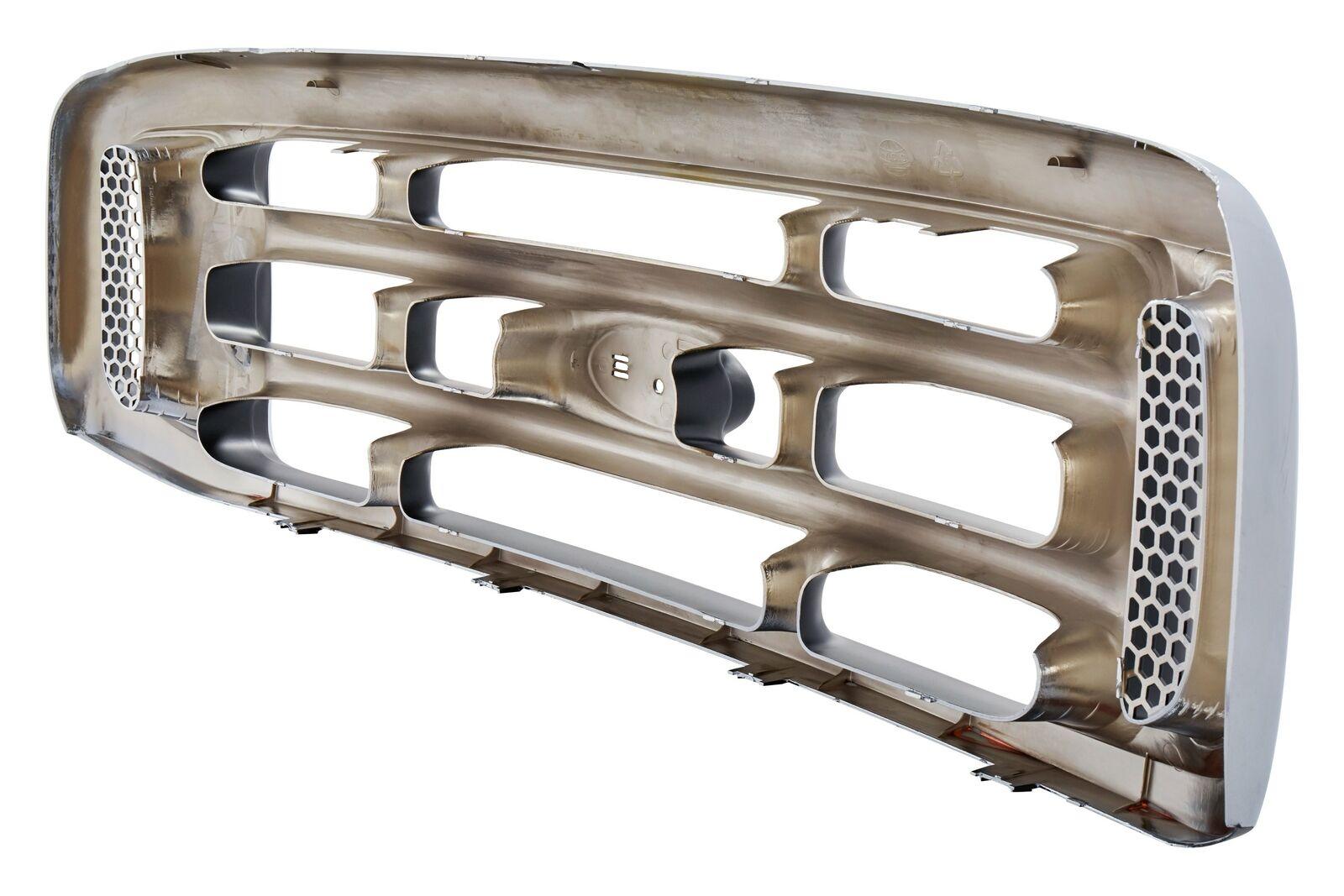 1999-2004 Ford F250 Grille Chrome , FO1200359. Precision fitment for collision repair.