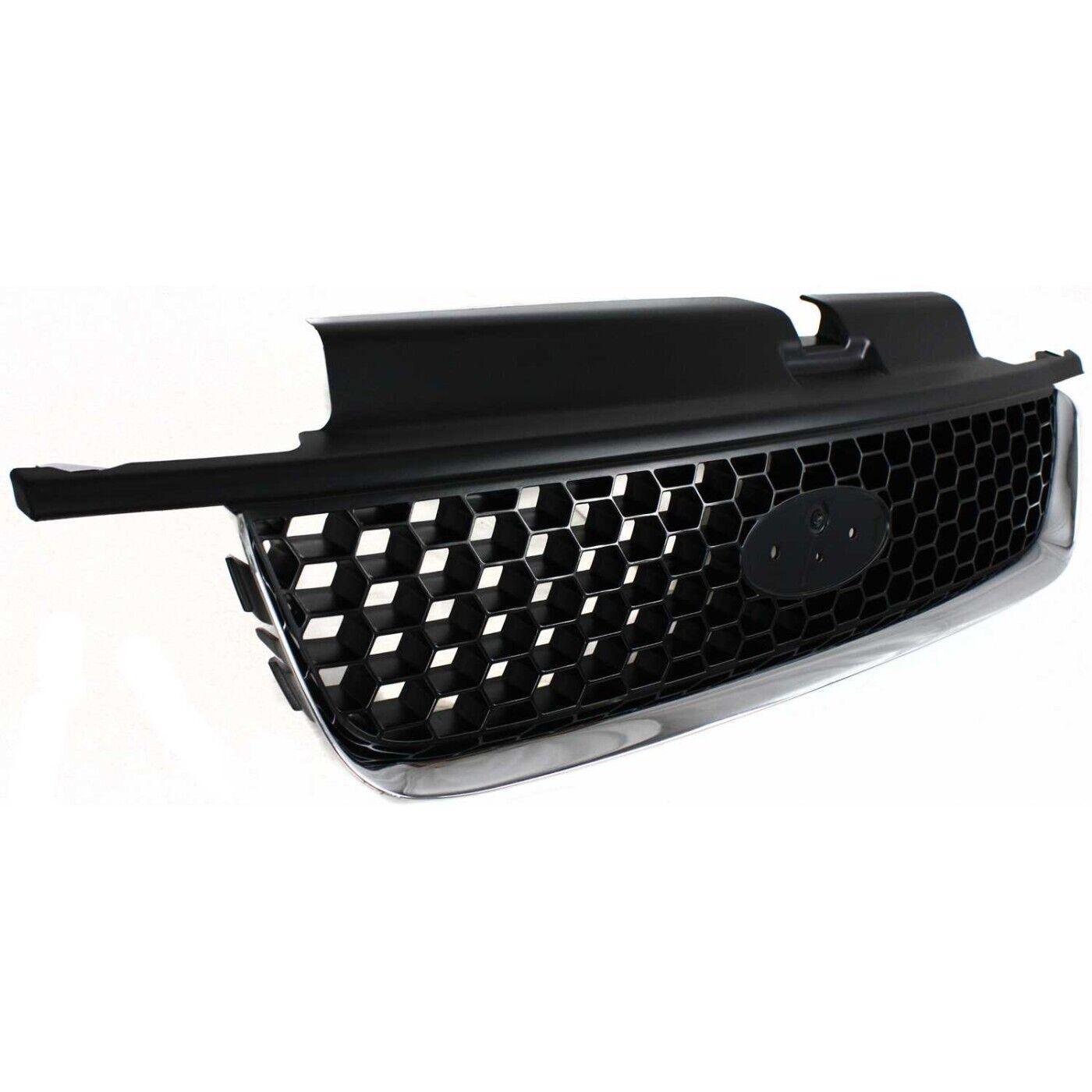 2001-2004 Ford Escape Grille Chrome/Black Ltd- Xlt , FO1200390. High-quality aftermarket part.