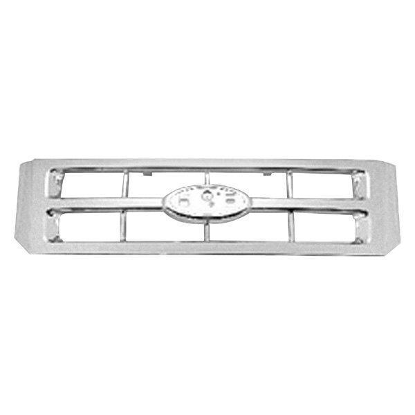 2008-2012 Ford Escape Hybrid Grille All Chrome Xls-Xlt Models , FO1200488. Direct fit for easy installation.